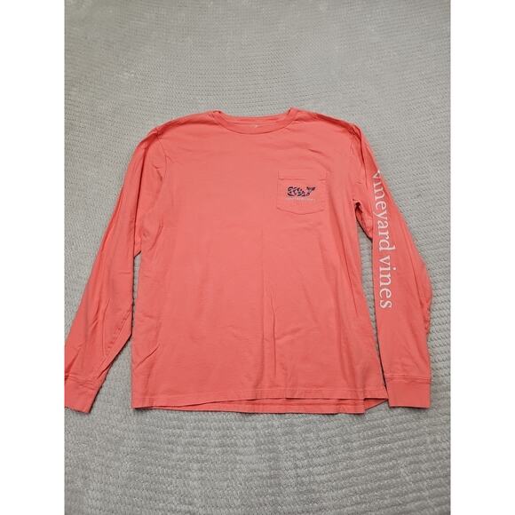 Vineyard Vines Shirt Mens Medium Long Sleeve Pocket Tee - Picture 4 of 6